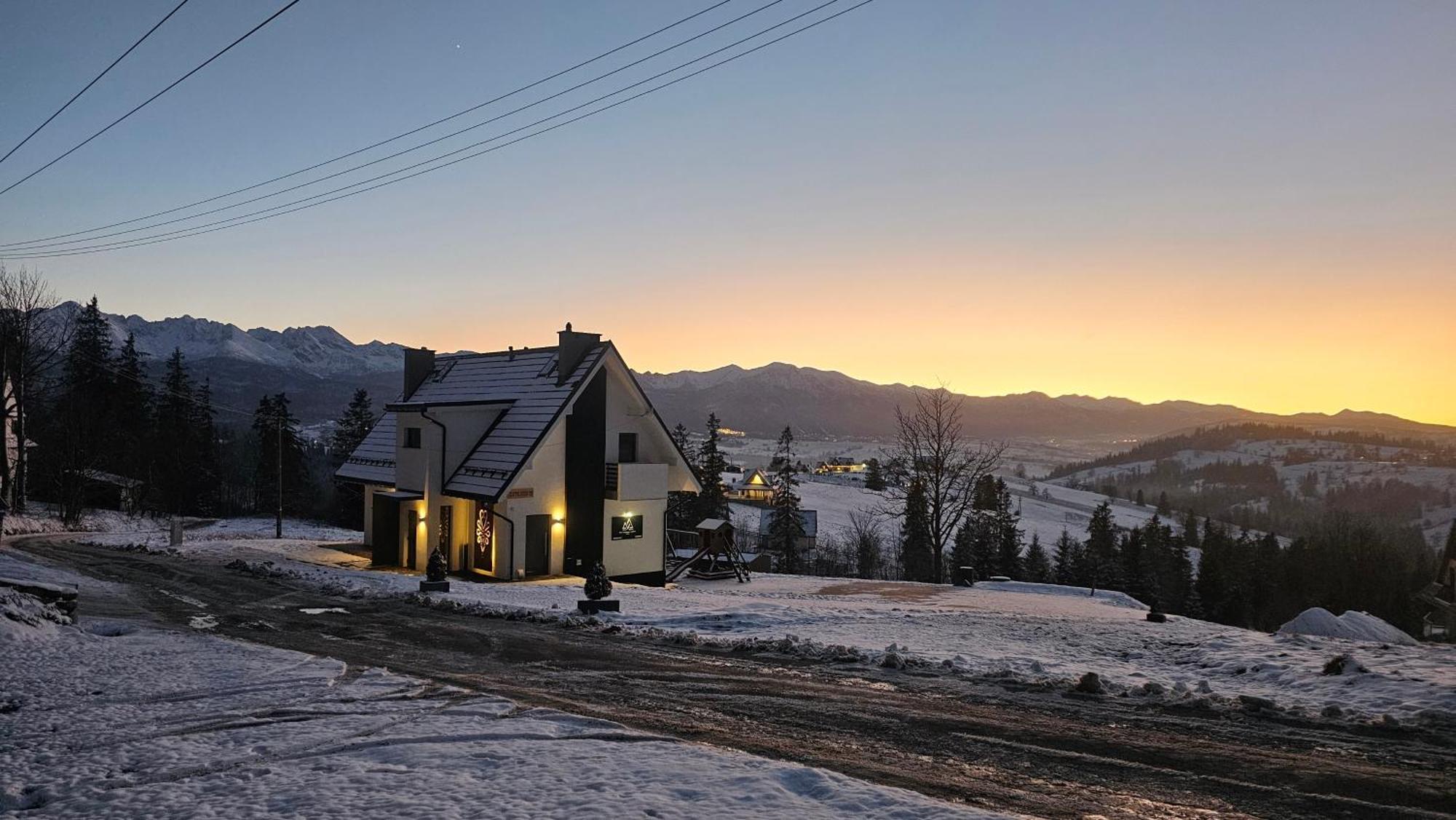 Holy Berg - Dom Stworzony Z Mysla O Tobie - Widok Na Tatry - Mountain View Vila Gliczarów Exterior foto
